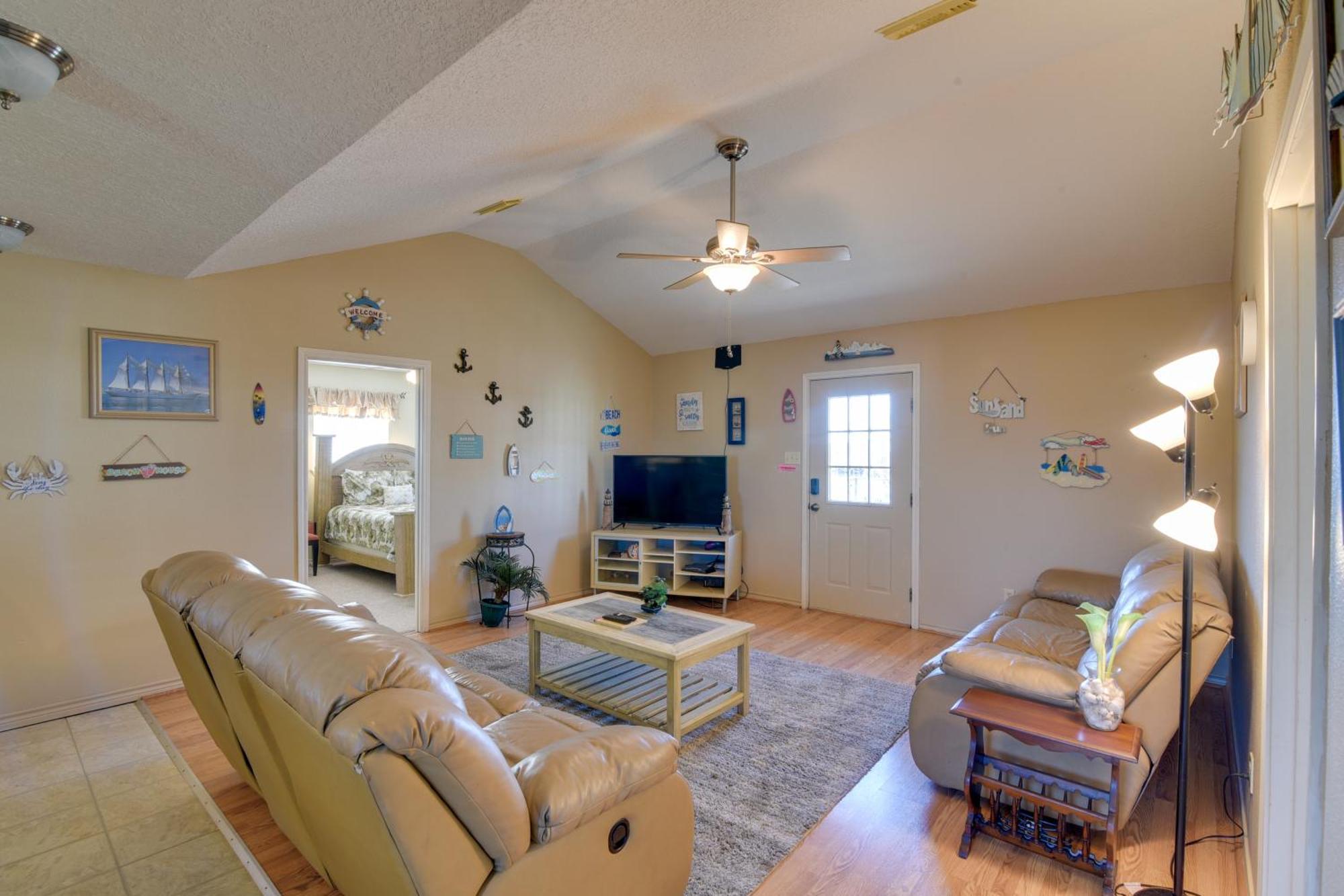 Beautiful Beach House with Sunset View&Large Deck! Surfside Beach Exterior foto